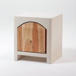 โต๊ะข้างเตียงไม้แวนดาน่า โอไรออน เฮกซา ดีไซน์ทันสมัยแบบมินิมอล ทำจากไม้เนื้อแข็ง - Product Image 1