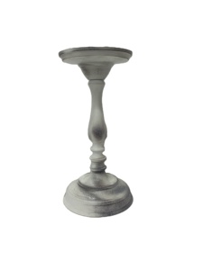 แท่นวางเทียนคริสต์มาสอลูมิเนียมพร้อมเคลือบผงเงินเคลือบผิวแบบโบราณงานปรับขนาดได้ตามต้องการมีหลายดีไซน์ - Product Image 5