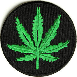 Patchs brodés tissés, cadeaux, vêtements, patchs brodés ronds en relief, badges brodés assortis à thermocoller pour vêtements - Product Image 1