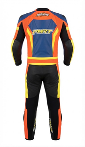 Combinaison de course moto en cuir véritable de vache/canguro pour homme Ramaha – Qualité supérieure pour la piste et la route – Certifiée CE - Product Image 2