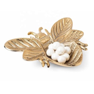Nuevo Soporte para Joyas de Latón con Forma de Tortuga, Bandeja Decorativa de Metal para Joyas, Plato para Anillos, Pendientes, Collares y Pulseras - Product Image 5