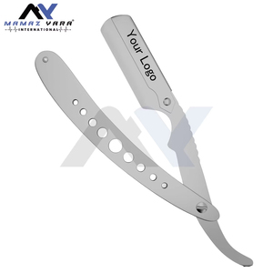Customizable Straight Edge <b>Swing</b> Lock Barber Razor Professional Stainless Steel Shaving & Hair Trimming Tool with OEM Custom Log - Product Image 6