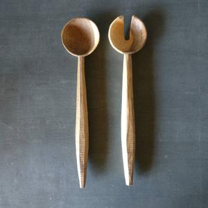 Cuchara de Té de Madera Natural, Ecológica, Hecha a Mano, Cuchara Medidora de Café y Azúcar, Acabado Liso, Utensilio de Cocina - Product Image 1