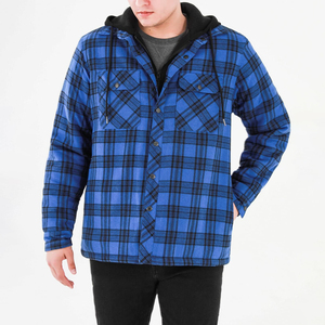 Vêtements de mode décontractés pour la rue, sweats à capuche en flanelle personnalisés, sweats à capuche en flanelle imprimés, sweats à capuche pour hommes les plus vendus - Product Image 2