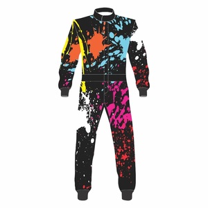 Team Karting Racing Suit FJacket Breathable Windproof Plus Size Two Layer Waterproof % Polyester Unisex Adult - Product Image 2