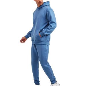 Ensembles de pulls à capuche avec logo personnalisé pour hommes, sweatshirts à capuche, survêtement de sport de plein air en coton molletonné tech personnalisé pour hommes - Product Image 1