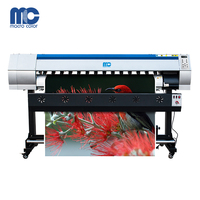 Industrial al aire libre eco-solvente 1,6 M 1,8 m impresora de gran formato impresora de sublimación de transferencia de calor toda la Impresión textil de tela