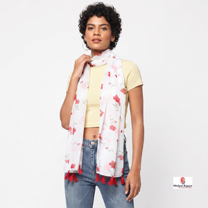 Custom Luxury Printed Long <b>Scarf</b> Soft Fabric Head <b>Scarf</b> Private Label White Label Low MOQ OEM ODM Textile Manufacturer - Product Image 4