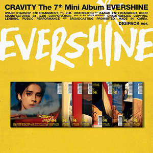 CRAVITY - [ EVERSHINE ] 7ème mini-album (version DIGIPACK) Album KPOP le plus vendu en Corée - Product Image 3