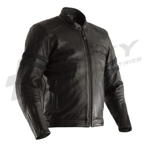 2023 nouveauté personnalisé en cuir véritable veste de course hommes Style occidental vêtements de sport imperméables grande taille coupe-vent - Product Image 1