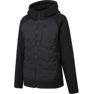 Blouson bomber homme en toile écologique respirante avec logo personnalisé, prix de gros pour l'hiver - Product Image 3