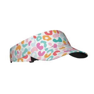 Gorras de Visera con Diseño de Animales en Acuarela Personalizadas, Protección Solar para Mujeres y Hombres, Gorra de Visera Casual para Exteriores - Product Image 3