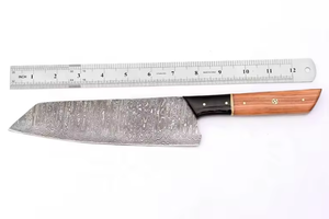 Wholesale Customized High Quality OEM/ODM Service Durable Extra <b>Sharp</b> Ambidextrous Brushed Finish PRESTIGE BLADES Chef <b>Knife</b> - Product Image 3