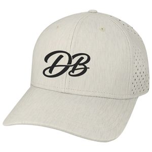 Custom Men 5 Panel Embroidery Logo Perforated Laser Cutting Hole Drilled Baseball Hat,Waterproof Sport Cap Hat - Product Image 4