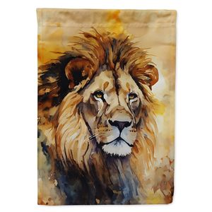 Bandera Multicolor de León para Casa, Gran Bandera Decorativa para Porche con Manga para Asta, Tapicería de Poliéster para Colgar en Pared o Jardín - Product Image 1