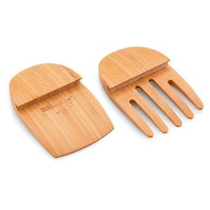 Utensilio Artesanal de Madera para Mezclar Ensaladas, Mezclador Multiusos de Madera para Frutas y Verduras para Cocina Casera - Product Image 2