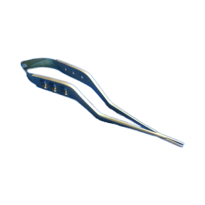 Renix International Manual Tipo Bayoneta Curva Micro Portaagujas Material de Acero Inoxidable Base de Instrumentos Quirúrgicos - Product Image 1