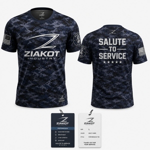 อุตสาหกรรม ZIAKOT เสื้อยืดผู้ชายดีไซน์ใหม่สีส้มดำ-ขาว ลายพิมพ์ 3 มิติ แบบนามธรรม ลายเส้นแปรง สำหรับการแสดง - Product Image 2