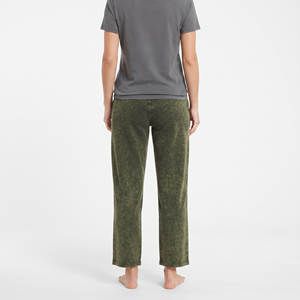 Pantalones deportivos casuales holgados de mujer con lavado ácido, estilo jogger, para venta al por mayor - Product Image 2