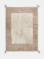 Tapis marocain Beni Ourain fait main, 100% laine, tapis berbère, taille personnalisée, motif géométrique en losanges, tapis de luxe pour salon