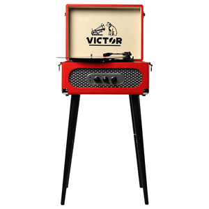 Centro Musicale Radio Domestico 5-in-1 Victor Andover con Gambe Regolabili in Altezza - Product Image 4