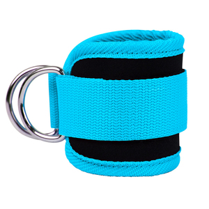 Sangles de cheville réglables en nylon avec anneaux métalliques pour la protection sportive, support unisexe pour adultes - Product Image 1