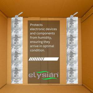 Bande de gel de silice blanche déshydratante pour conteneurs avec crochet pour expédition maritime, taux d'absorption d'humidité élevé - Product Image 3