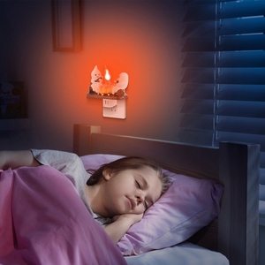 2 pz fantasma falò notte luce tremolante fiamma 3D divertente decorazione di Halloween per camera da letto regalo per gli amici e la famiglia - Product Image 2