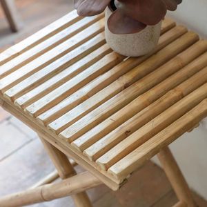Vietnam Handmade Bamboo Folding <b>Table</b> Outdoor Balcony <b>Small</b> Tea <b>Table</b> Eco-Friendly Bamboo Furniture Wholesale Supplier - Product Image 4