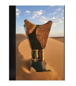 Quemador de incienso de madera con incrustaciones de hueso para Eid y Ramadán, con aroma religioso, a precio competitivo. - Product Image 6