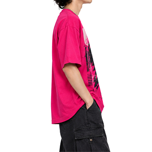 เสื้อยืดพิมพ์ลายกราฟิกแบบกำหนดเองสำหรับผู้ชายพร้อมดีไซน์ส่วนตัว - Product Image 2