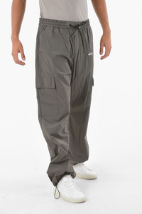 Pantalones Cargo de Nailon para Hombre, Cintura con Cordón, Corte Relajado, Ligeros, Fabricante OEM al por Mayor - Product Image 5