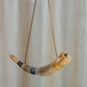 Cuerno de Batalla Vikingo Premium Hecho a Mano, Ecológico, de Cuerno de Búfalo, Moderno y Pulido, Trompeta de Batalla, Herramienta de Caza, Regalo Empresarial FS - Product Image 2