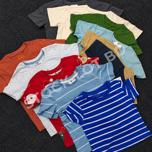 Camisetas para Niños y Niñas, 160g, Estampado Floral, Varios Colores, Venta al Por Mayor, Excedentes de Producción, Hechas en Bangladesh - Product Image 6