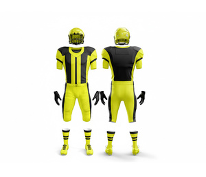 Maillots de football américain professionnels, fournisseur d'uniformes d'équipe personnalisés |   Tenue de football d'équipe |   Vêtements de sport en polyester respirant - Product Image 6
