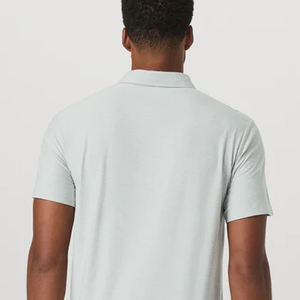 Camiseta Polo para Hombre con Cuello Camisero, Impresión de Logotipo Personalizado de Alta Calidad / Color Sólido con Diseño de Logotipo Personalizado para Verano - Product Image 6