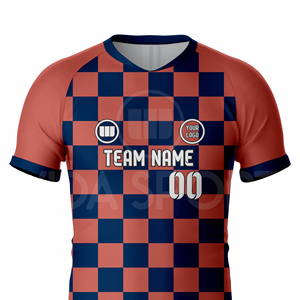 Trendy Soccer Uniform High Quality Breathable Quick Dry Polyester Jersey Shorts Set Custom Team Name Half Wholesale Manufacturer - Product Image 3