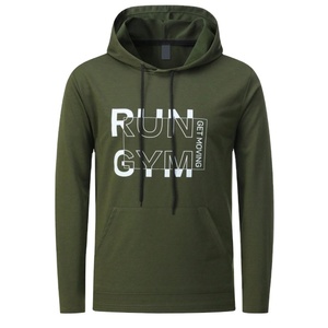 Sudaderas con capucha de lana para hombre personalizadas al por mayor 2024 ropa superventas de alta calidad con logotipo personalizado impresión por transferencia de calor - Product Image 2