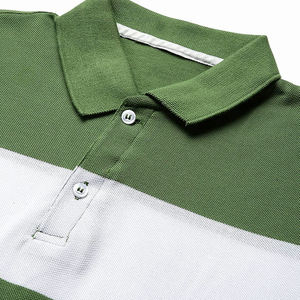 เสื้อโปโลผู้ชายขายดีประจำปี 2026 ขายส่ง หลายสี แขนครึ่งตัว ปกคอพับ ผ้าฝ้าย 100% เสื้อโปโลลำลอง - Product Image 5