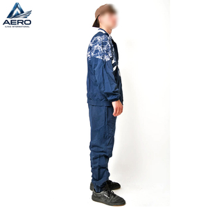 Ropa de invierno con logotipo personalizado, conjuntos deportivos de color liso para adultos, chaqueta cortavientos, conjuntos de pantalones y chaqueta. - Product Image 6