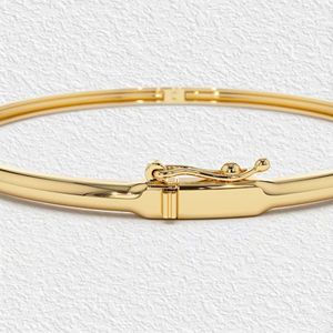 Wholesale Luxury 925 <b>Sterling</b> <b>Silver</b> Gold Rose Gold Plated Trendy Unisex Minimalist Emerald Cut Moissanite Stone <b>Bangle</b> <b>Bracelet</b> - Product Image 2