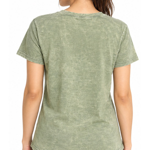 Camisetas de Gimnasio para Mujer, 100% Algodón, Personalizadas, Tops Deportivos, Venta al Por Mayor, OEM, ODM, Marca Privada, Ropa Deportiva, Proveedor Global - Product Image 6