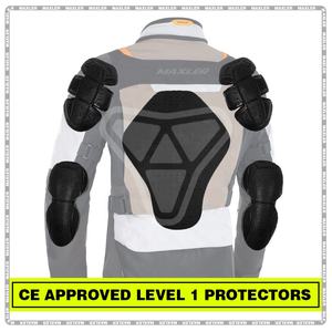 Veste de moto courte homologuée CE, respirante, légère, imperméable, textile, toutes saisons, vêtements de sport pour motards, coupe-vent - Product Image 5