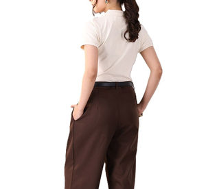 Camiseta Casual de Mujer de Calidad Premium 2026, Tejida, 100% Poliéster, Ecológica, de Secado Rápido, Transpirable, Personalizable, Ropa Deportiva OEM - Product Image 4