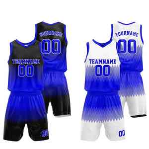 El Mejor Diseño de Uniforme de Baloncesto para Club, Nombre y Número Personalizados, Logotipo con Impresión Digital, Transpirable, de Secado Rápido, Pantalones Cortos de Verano, 100% Poliéster - Product Image 2