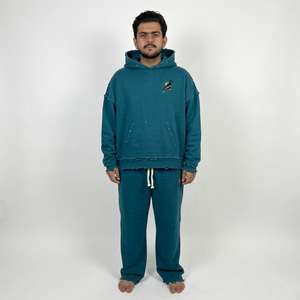 Custom Logo Two-Piece Sportswear <b>Thermal</b> Breathable Jogging Sweat Suits for Sports Gym Summer Casual Tracksuit Set - Product Image 4