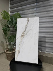 Wholesale Supply GOLDEN CALCATTA LUX Ceramic Tile Polished Matt Finish Luxury Floor <b>Wall</b> <b>Covering</b> Available At Wholesale Price - Product Image 6
