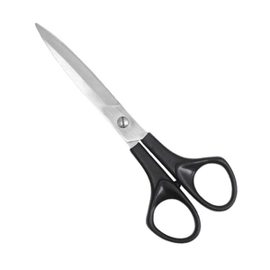 plastic scissor Professional High Quality Stainless Steel <b>Barber</b> Hair Scissors 5-7 Inches Sharp <b>Blade</b> Plastic Handle - Product Image 3