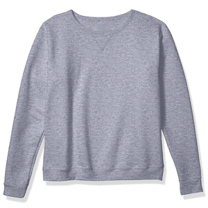 Sudadera personalizada al por mayor, sudaderas con capucha de forro polar de alta calidad para mujer, personalización con impresión, sudadera de cuello redondo de algodón liso. - Product Image 5