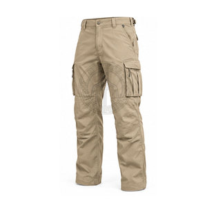 Pantalon de combat américain en toile durable avec taille sécurisée, coupe confortable des jambes, coutures renforcées, design léger et écologique - Product Image 4